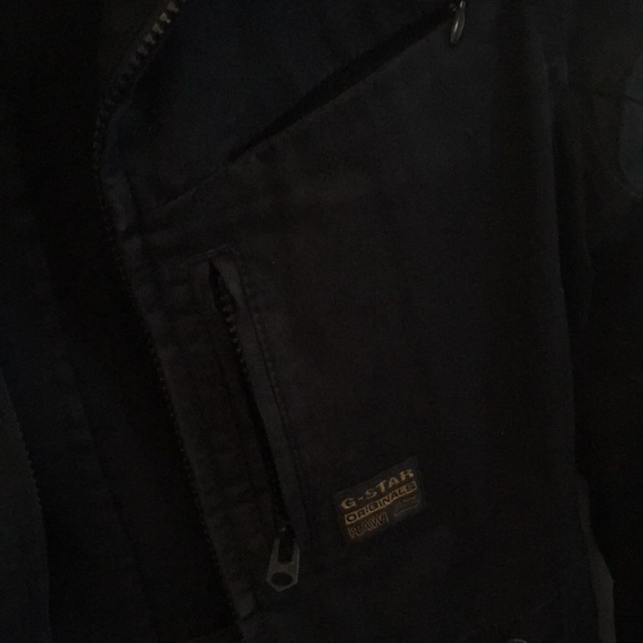 G-STAR ORIGINALS RAW DENIM BLACK LADIES JACKET - Size Small - Picture 6 of 17